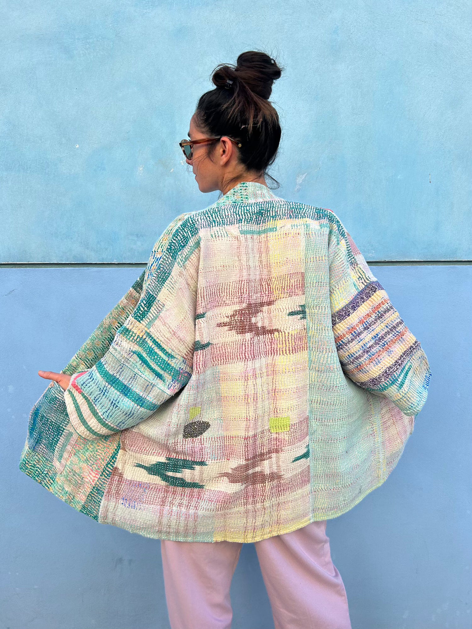 Rug Kantha Jacket