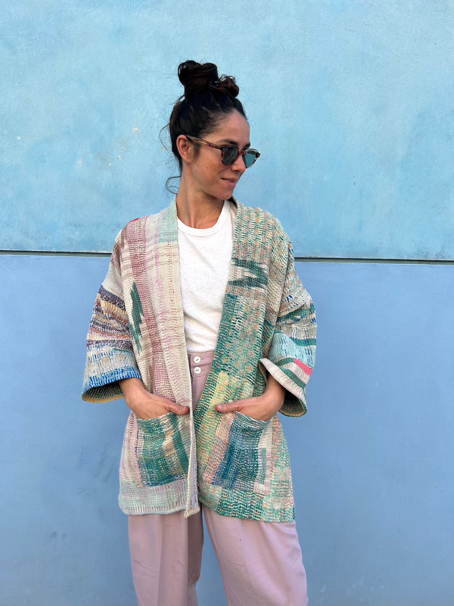 Rug Kantha Jacket