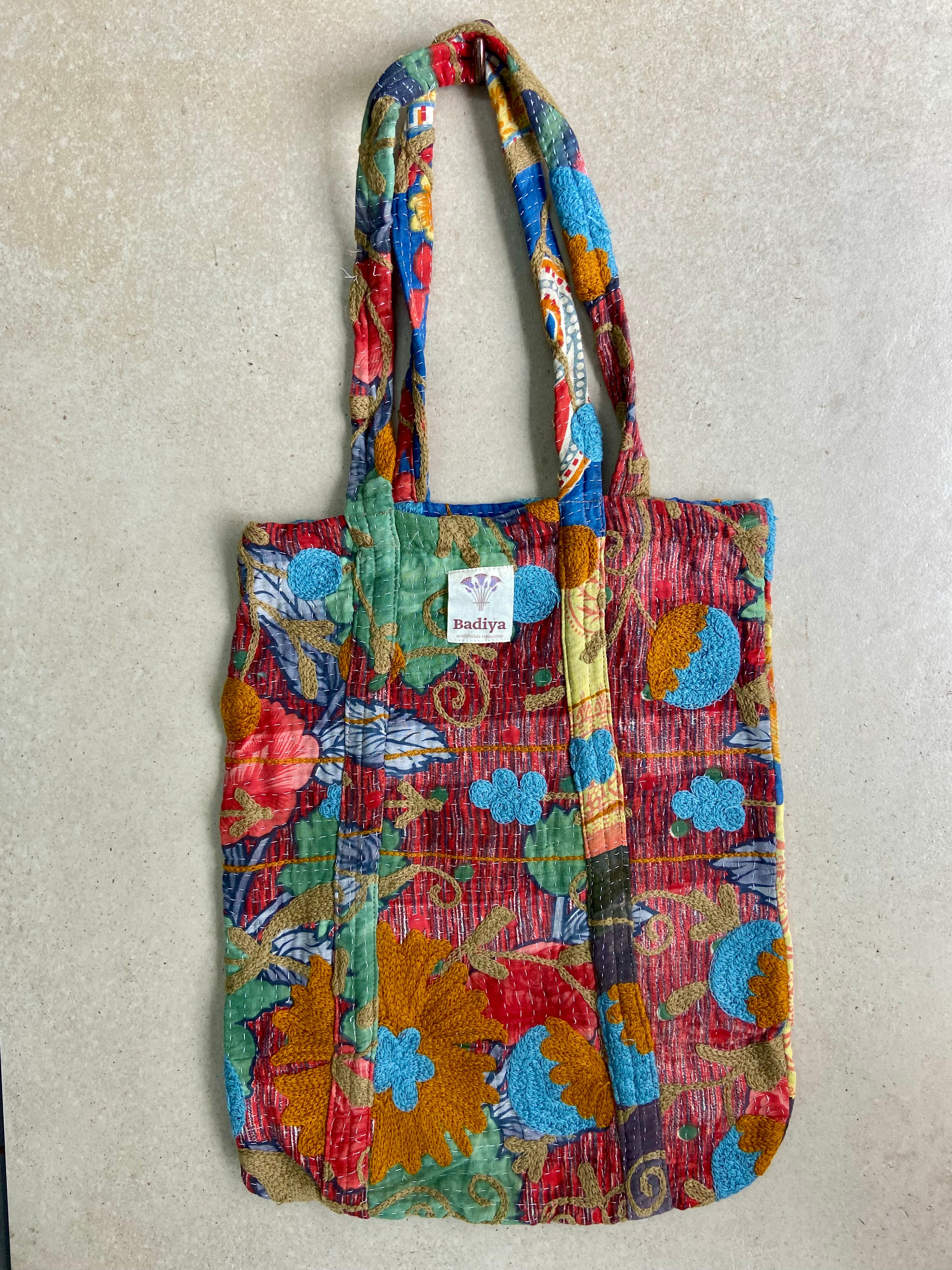 Kantha Suzani Bag