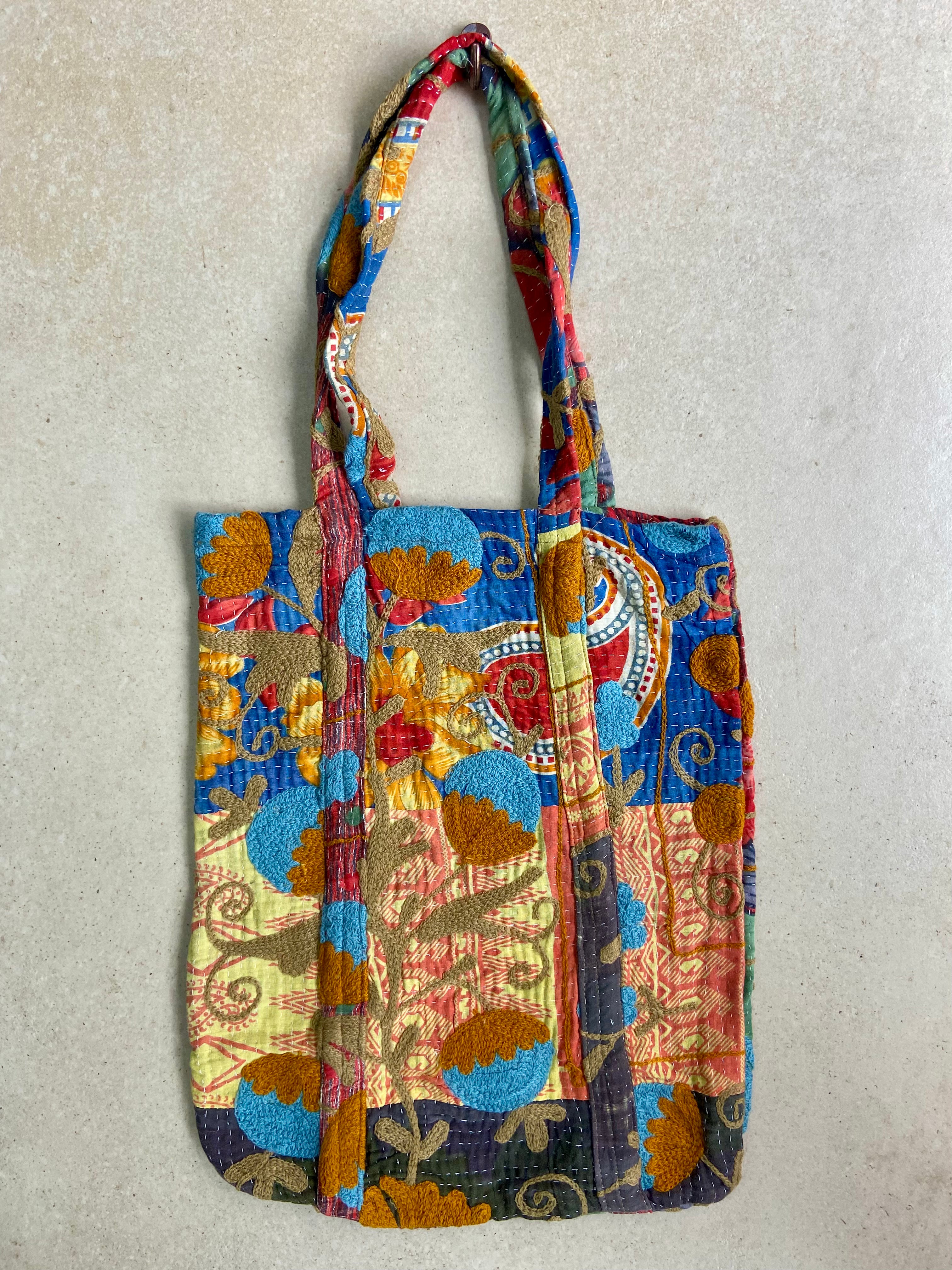 Kantha Suzani Bag