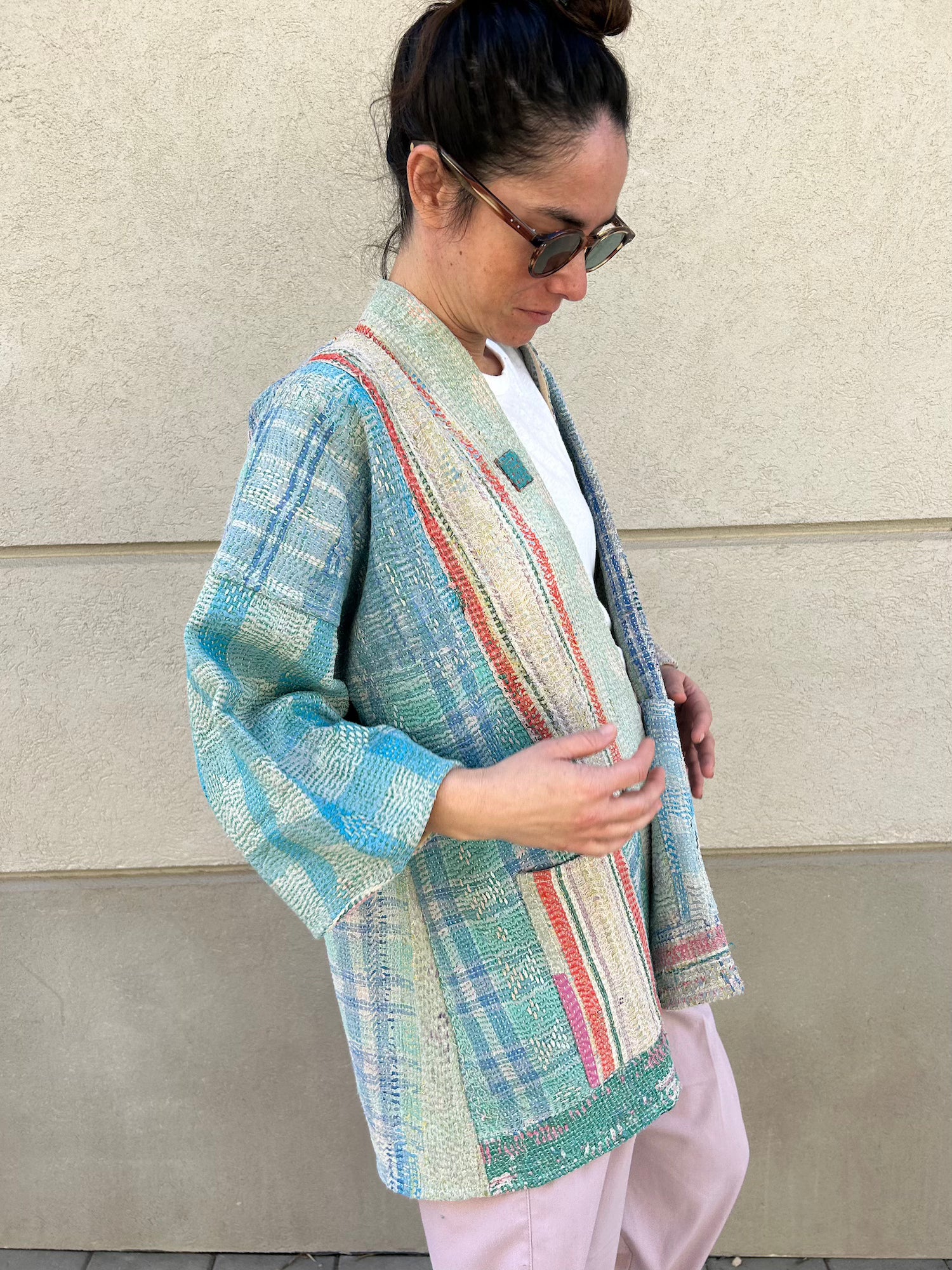 Rug Kantha Jacket