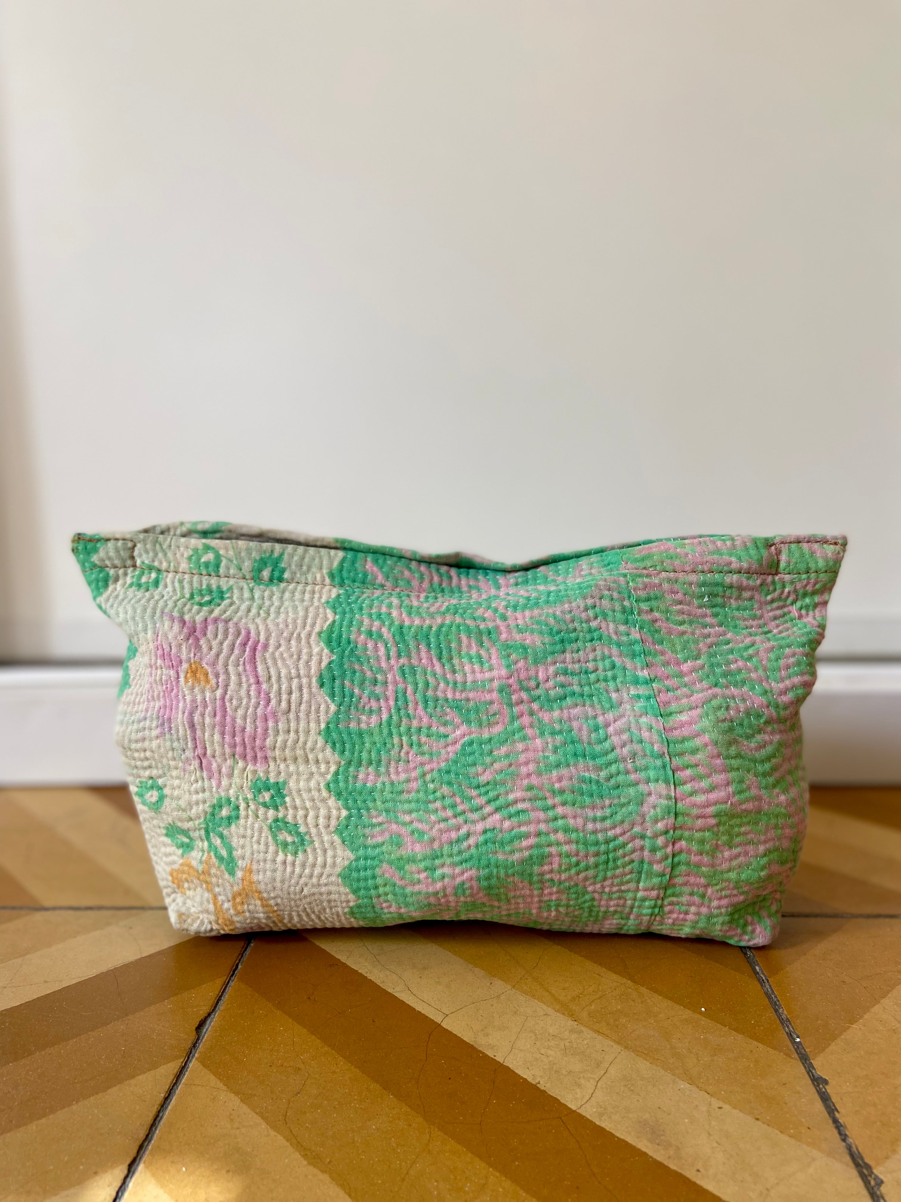 Kantha Pouch