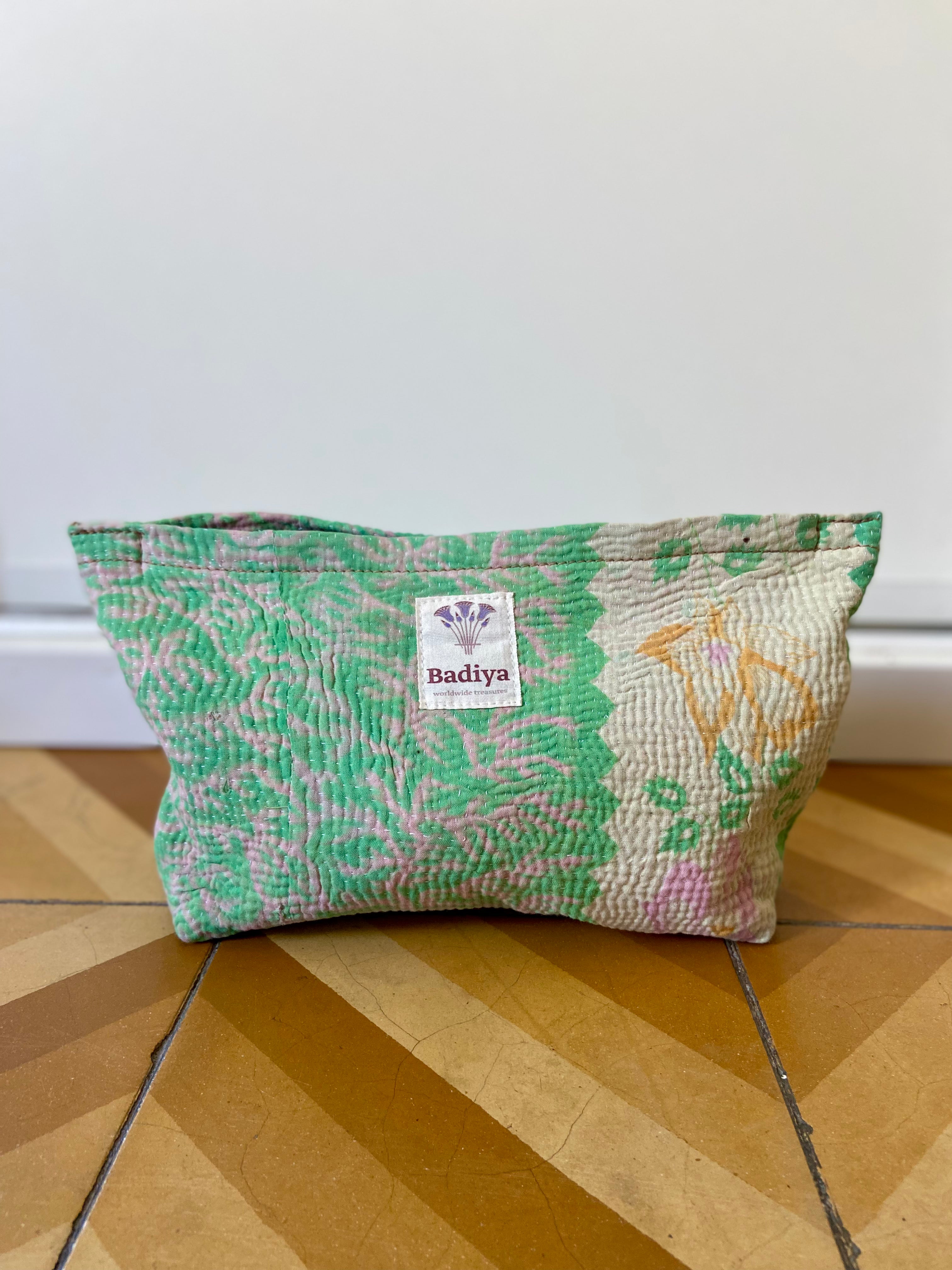 Kantha Pouch